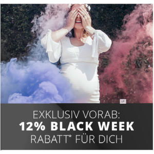 babywalz Black Week – 12% Rabatt auf fast alles!