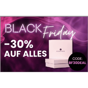 Glossybox Black Friday – 30% auf alles!