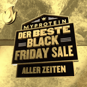 Myprotein Black Friday – 57% auf fast alles (auch Creatine & Clear Whey)