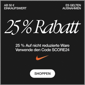 Nike Black Friday 2024 – 25% Rabatt auf ALLES ab 50 € Bestellwert!