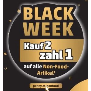 Penny Black Friday – “Kauf 2 zahl 1” auf alle Non-Food-Artikel (28.11. -04.12.)