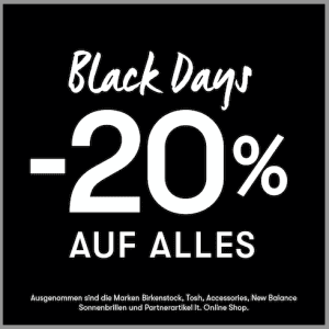 Shoe4You Black Friday 2024 – 20% Rabatt auf ALLES!