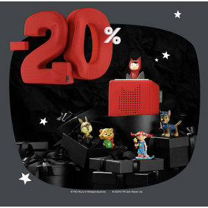 tonies Black Friday – 20% auf alles, 25% auf Bundles und mehr!