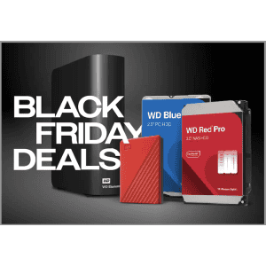 Western Digital Black Friday Angebote 2024 – bis zu 40% Rabatt!